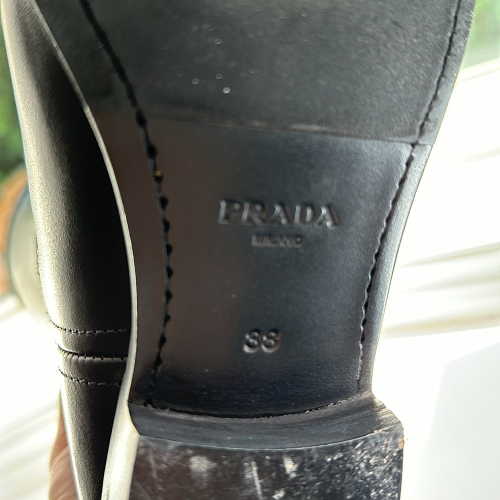 Prada knee high riding boots (size 38) - Picture 7 of 11